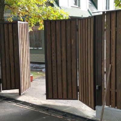 Купите и Закажите Ворота Гармошка: Лучшая Цена от 46847 руб, Установка под Ключ и Доставка в Коломне и по Области
