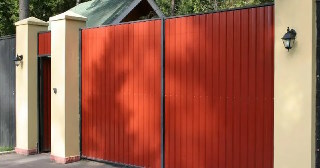 Купить ворота из профнастила Коломна, цена от 4054 руб.